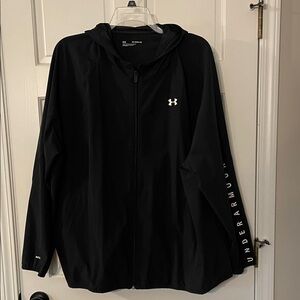 Under Armour Black Zip-Up Jacket